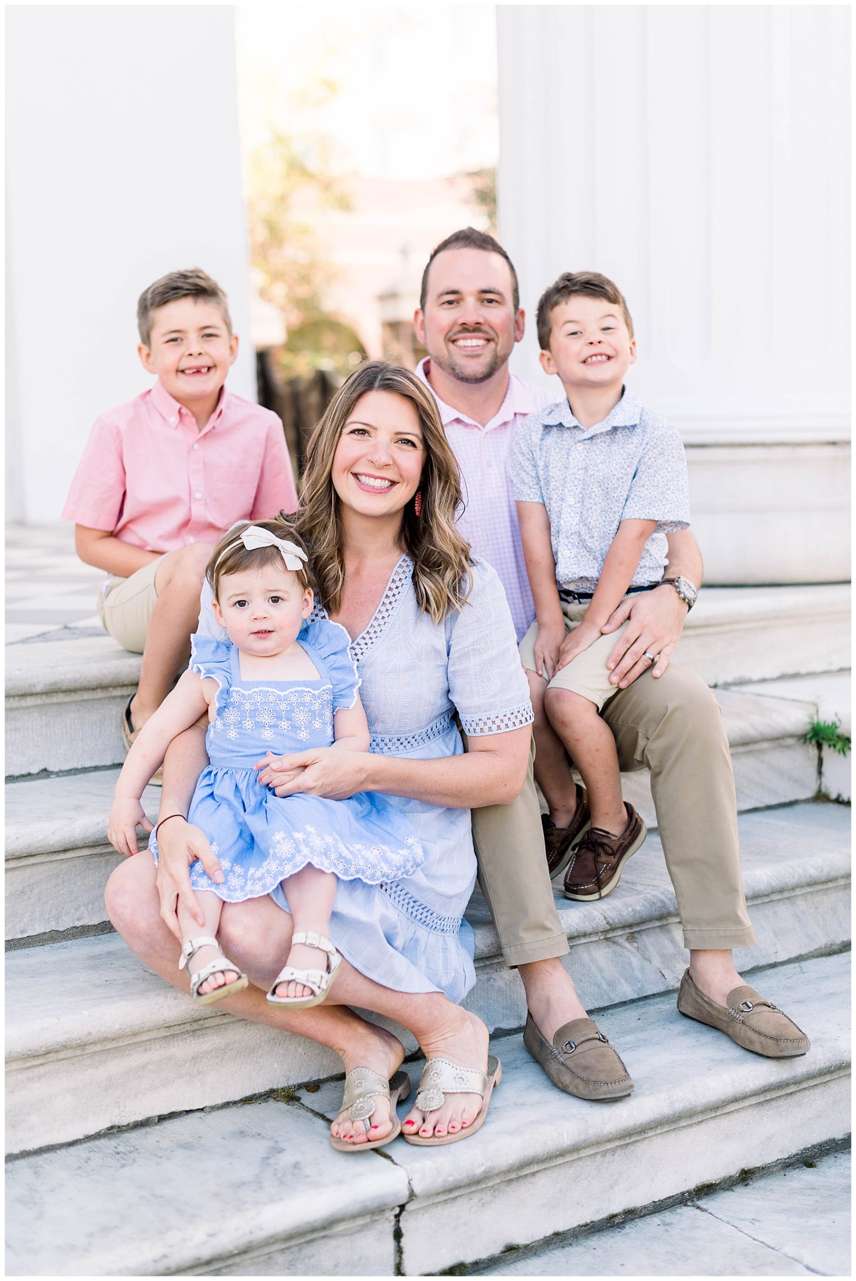downtown Charleston family session